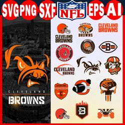 Cleveland Browns Logo - Browns Elf Logo - New Browns Logo - Cleveland Browns Svg - Nfl Browns Logo -Cleveland Browns Png