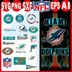 Miami Dolphins Svg - Miami Dolphins Logo Png - Old Dolphins Logo - Miami Dolphins Old Logo - Miami Dolphins Png