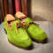 Handmade Men Green Suede Tassels Moccasins Loafers Formal Shoes.jpg