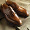 Men's Handmade Brown Leather Lace Up Dress Shoes.jpg