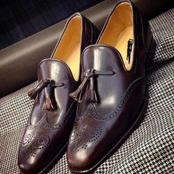 Men's Handmade two tone shoes, Men formal shoes, Men Brown and white shoes