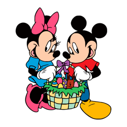 Mickey Minnie Disney Easter Egg Svg Digital Download
