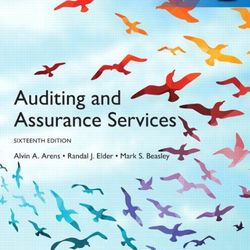 TestBank Auditing and Assurance Services 16th Edition Arens