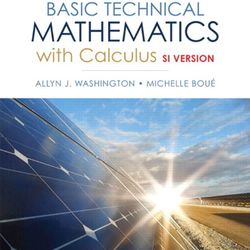 Solution Manual for Basic Technical Mathematics with Calculus SI Version Canadian 10th Edition Washington