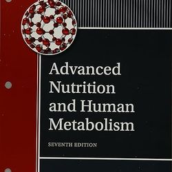 TestBank Advanced Nutrition and Human Metabolism 7th Edition Gropper