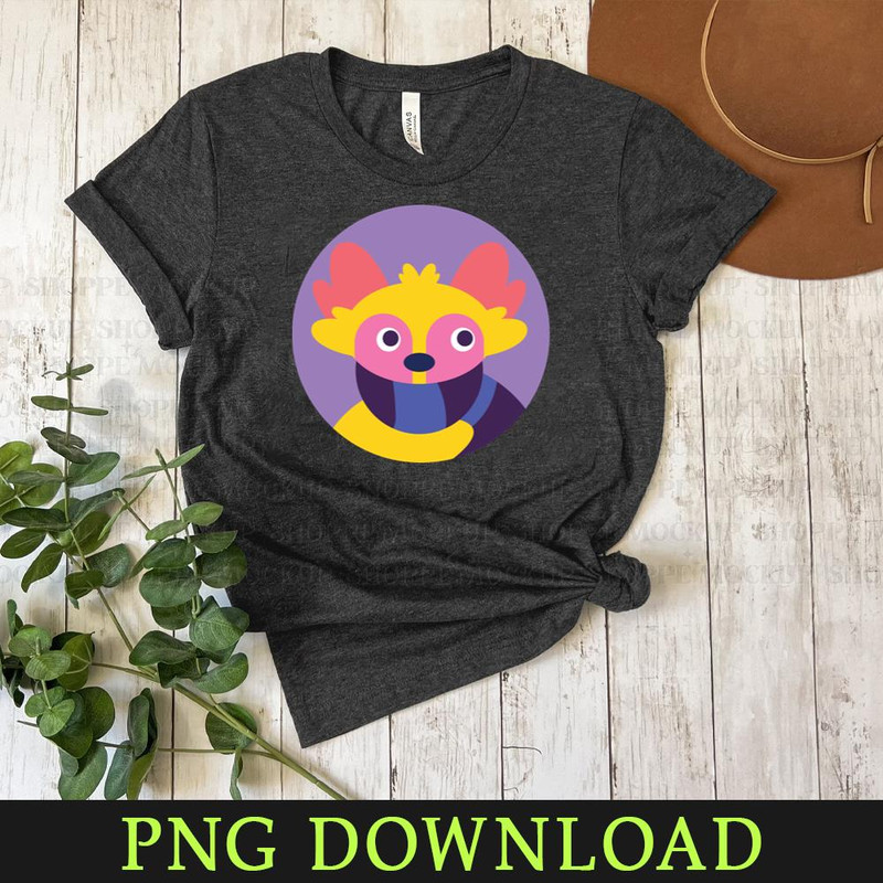 KL150324114-Cute cartoon dog in a scarf Cartoon Animals, PNG design.jpg