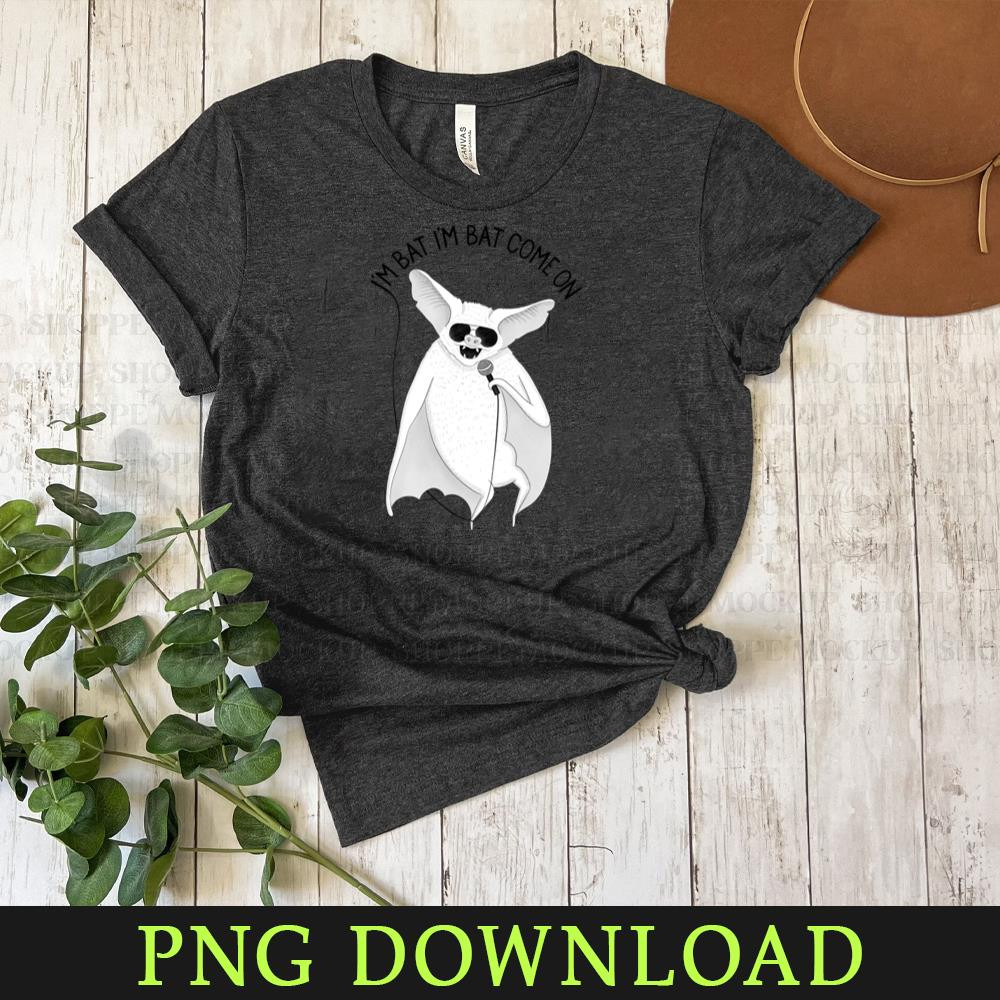 KL15032422-Bat Animal Karaoke collection Red Cartoon Animals, PNG design.jpg