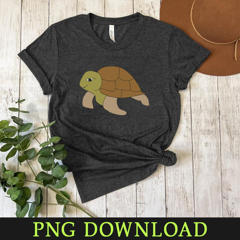 KL150324389-Turtle Cartoon Animals, PNG design.jpg