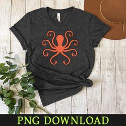 octopus middle fingers png design
