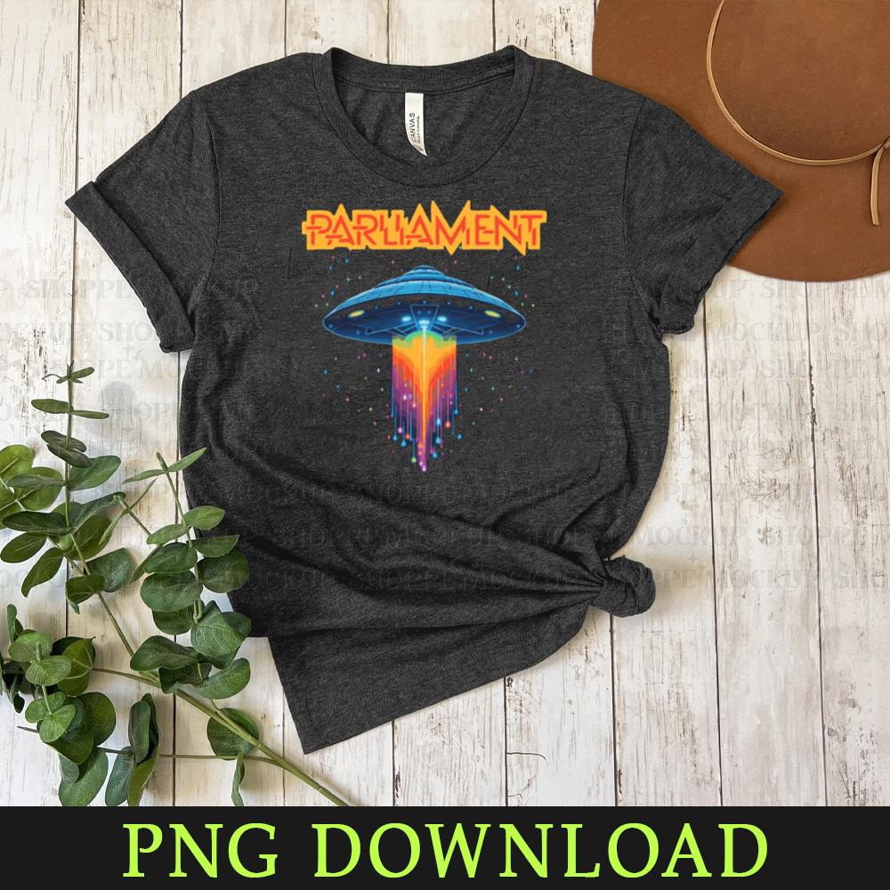 KL160324293-Parliament Funkadelic Retro Mothership UFO Rock Funk Throwback PNG design.jpg