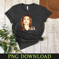 girl with middle finger funny png download
