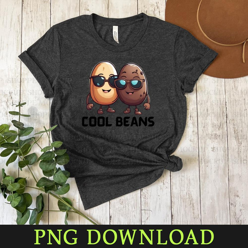KL30032457-Cool Beans  Beans Pun Funny PNG Download.jpg