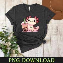axolotl boba holic funny png download