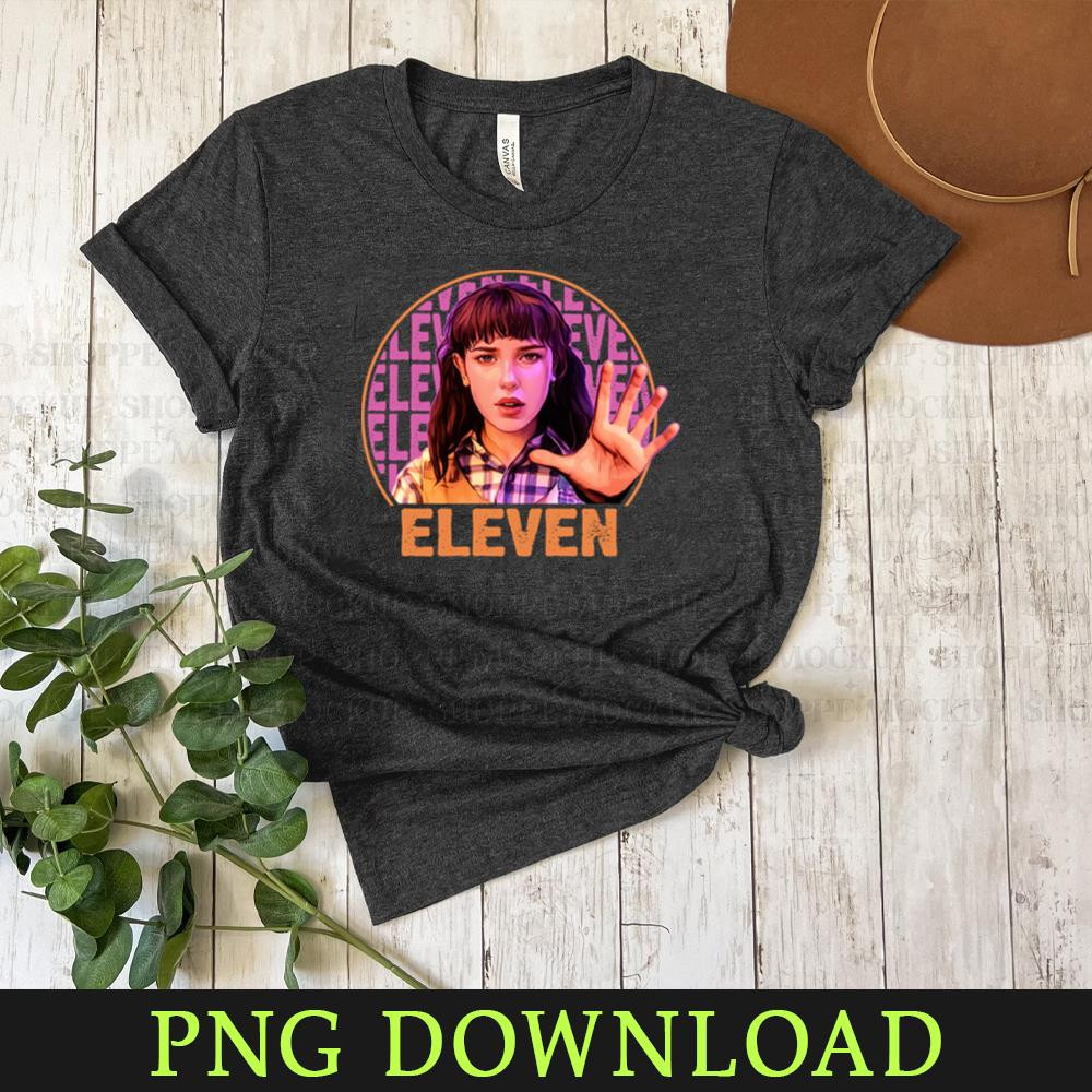 KL03042417-Eleven Stranger Things! PNG Sublimation Digital Download.jpg