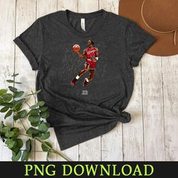 michael jordan 23 1 png sublimation digital download