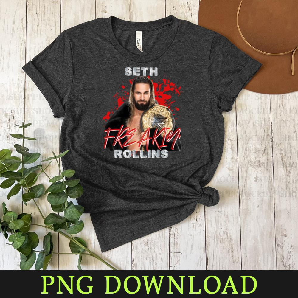 KL03042041897-Seth Freakin' Rollins WWE PNG Sublimation Digital Download.jpg