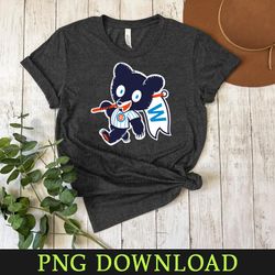 cubs win flag png sublimation digital download