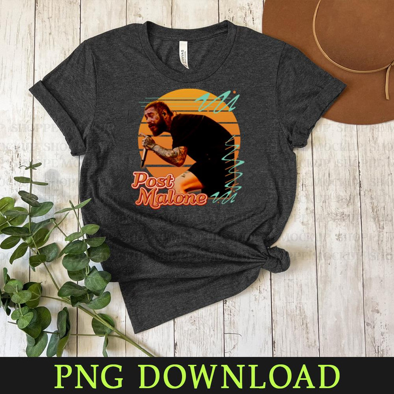 KL040424799-Post Malone Hiphop PNG Sublimation Digital Download.jpg