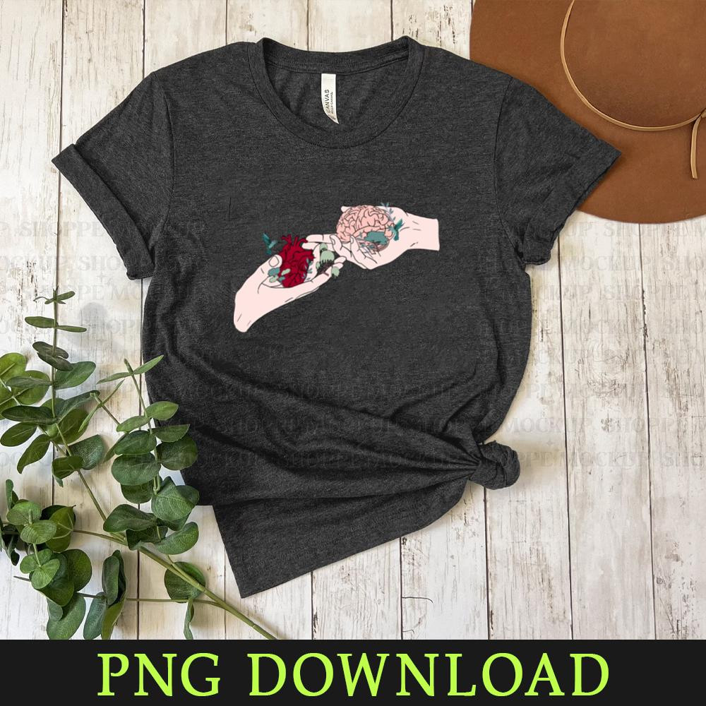 KL04042450-Anatomy heart and brain design PNG Sublimation Digital Download.jpg