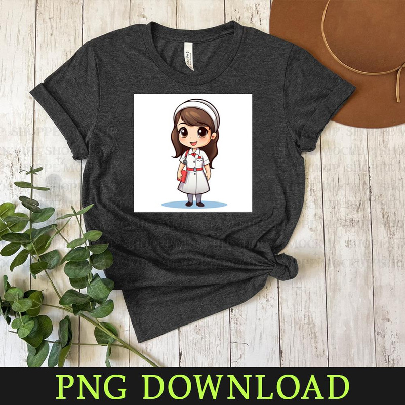 KL040424750-Nurse PNG Sublimation Digital Download.jpg