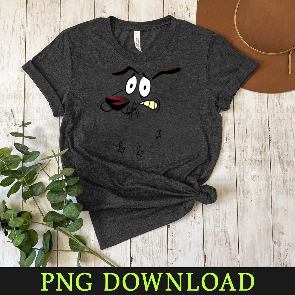 KL050424235-Courage the Cowardly Dog PNG Sublimation Digital Download.jpg