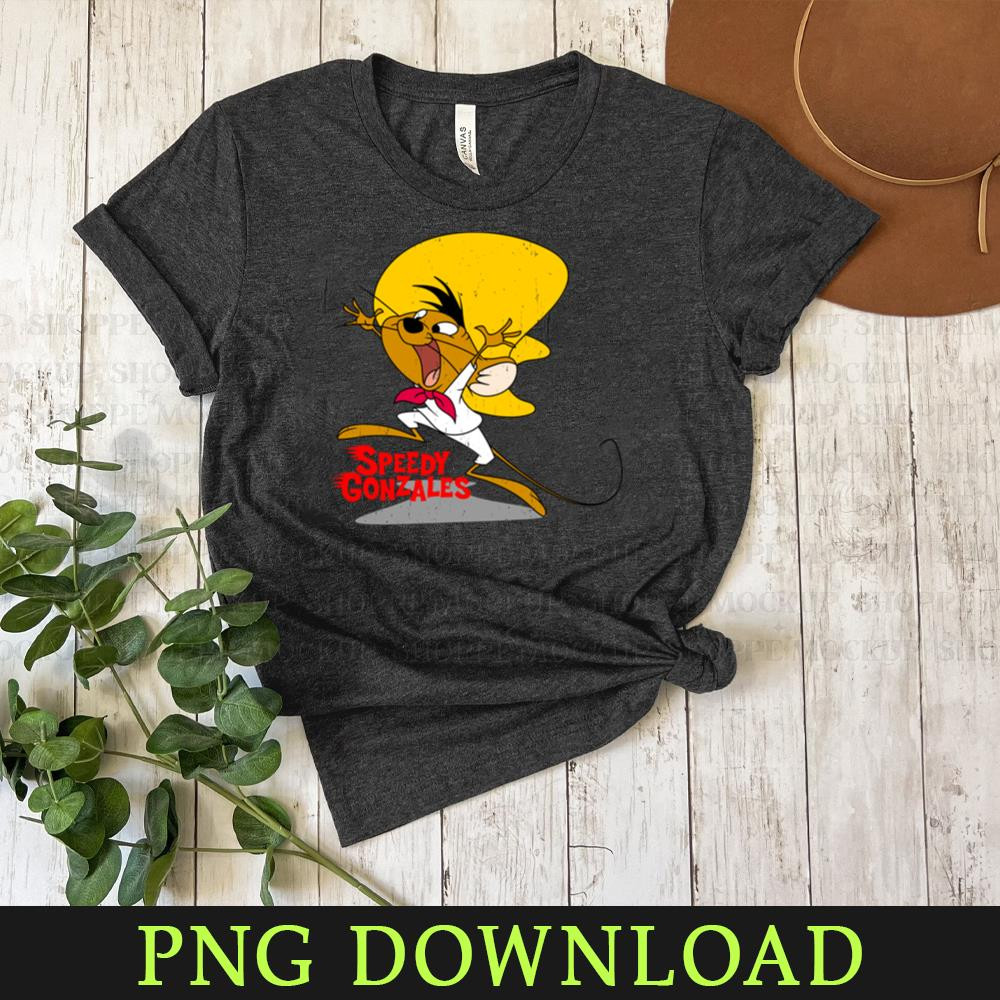 KL080424391-speedy gonzales Cartoon PNG, PNG Sublimation Digital Download.jpg