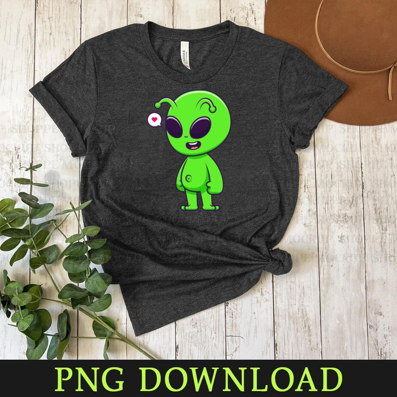 KL080424103-Cute Alien Cartoon PNG, PNG Sublimation Digital Download.jpg