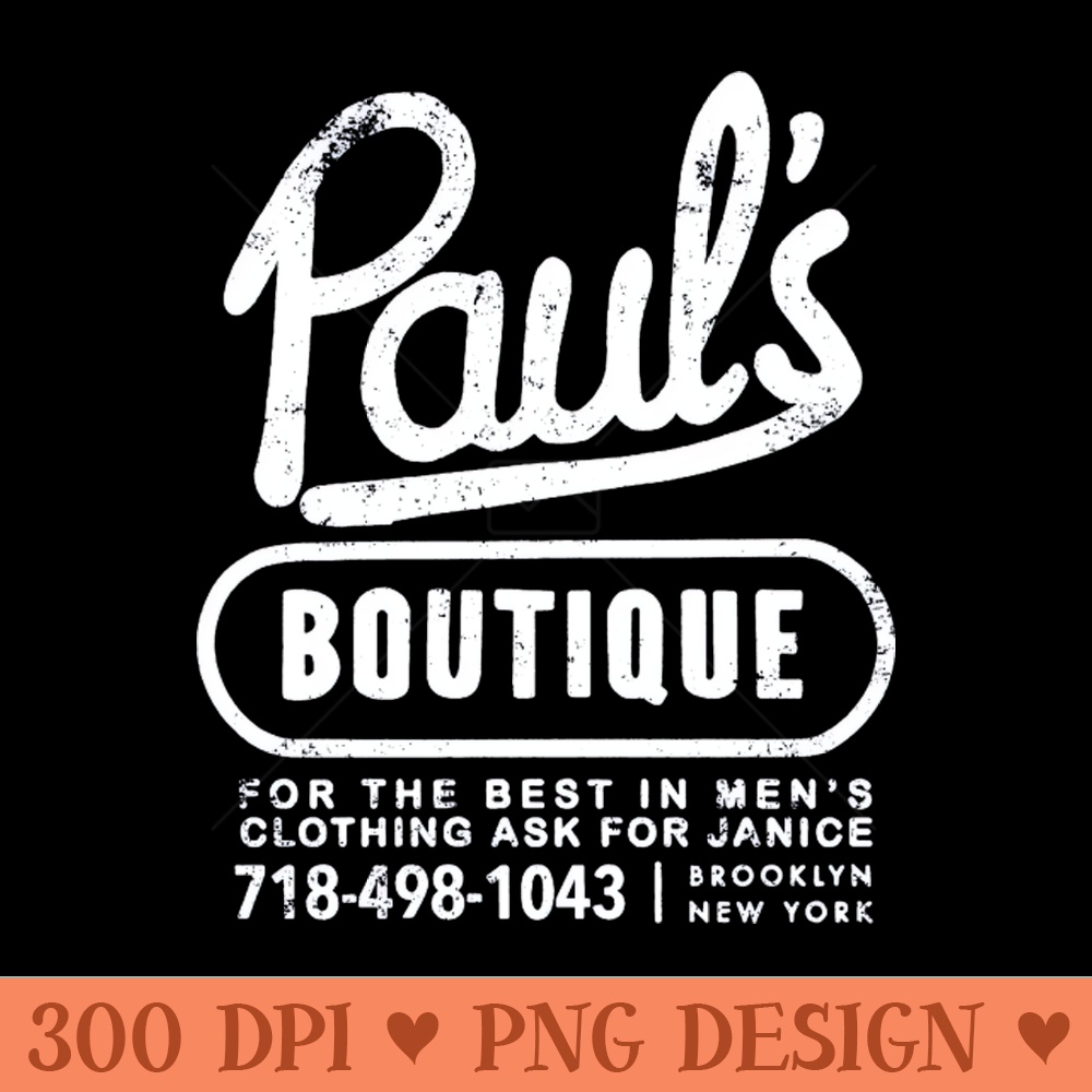 Pauls Boutique Distressed - PNG Download Website - Professional Design