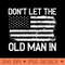 Don't let the old man in - Digital PNG Files - Variety
