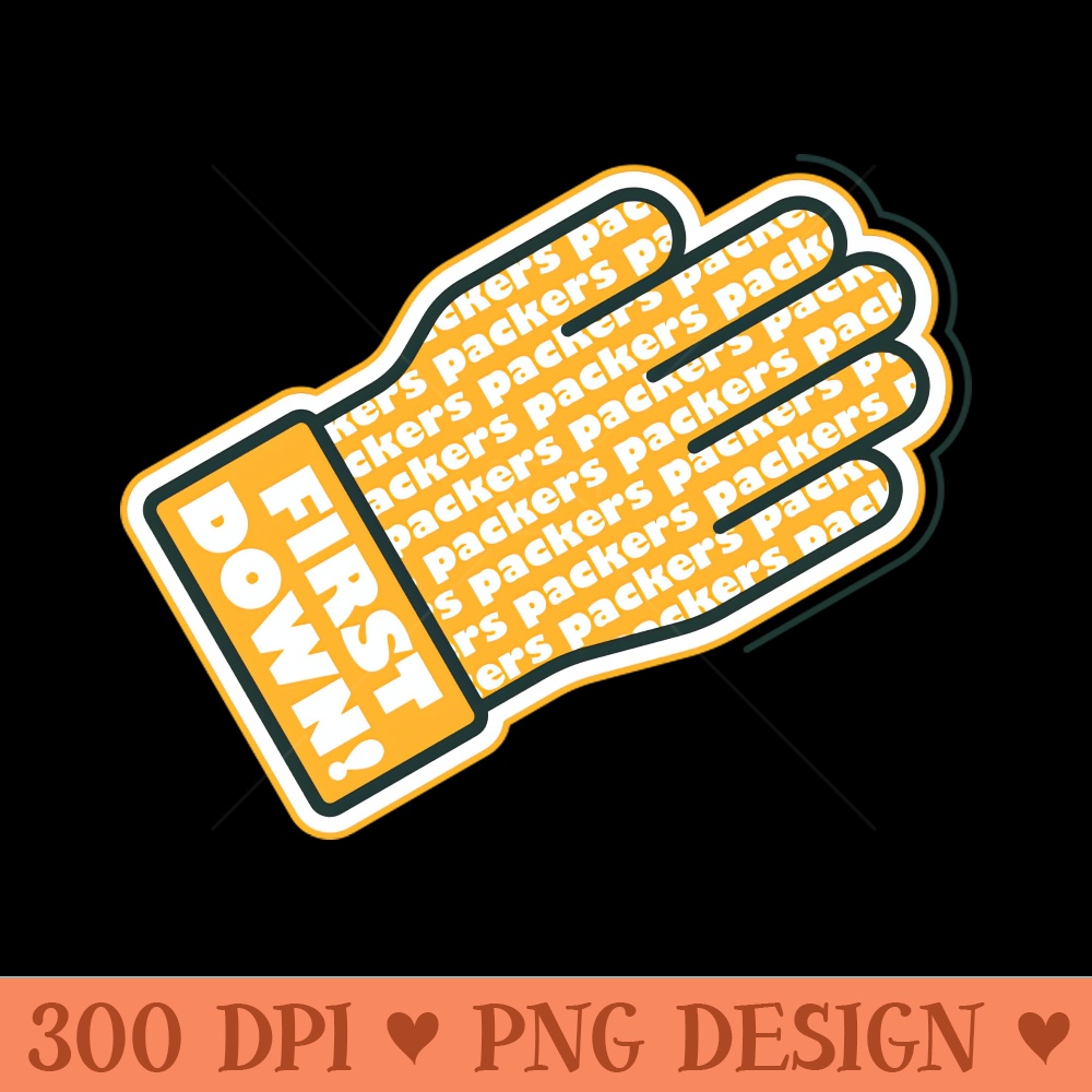First Down Packers - Premium PNG Downloads - Variety