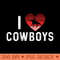 I Love Cowboys - PNG Image Downloads - Flexibility