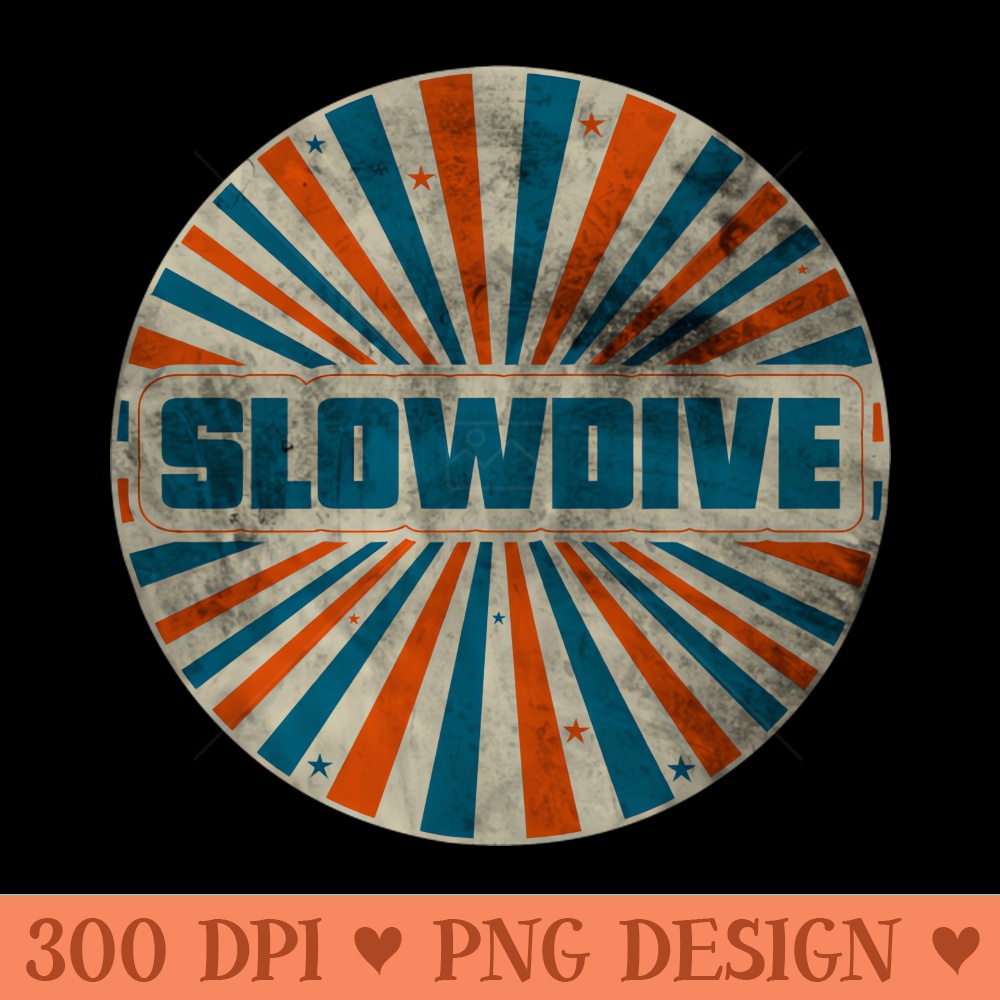slowdive vintage - PNG Design Downloads - Customer Support