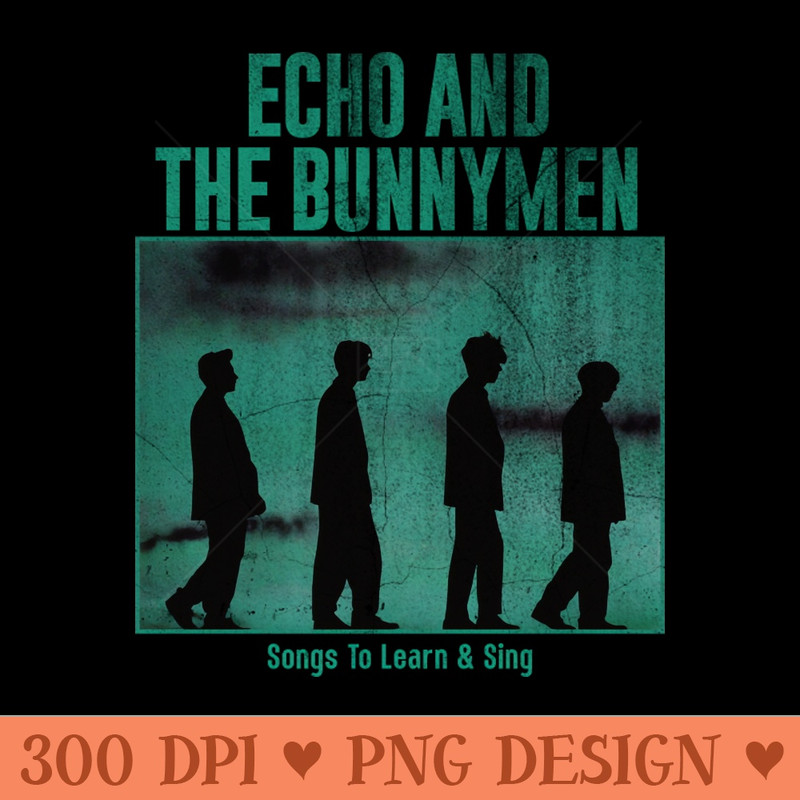 Echo and The Bunnymen - PNG File Download - Unique