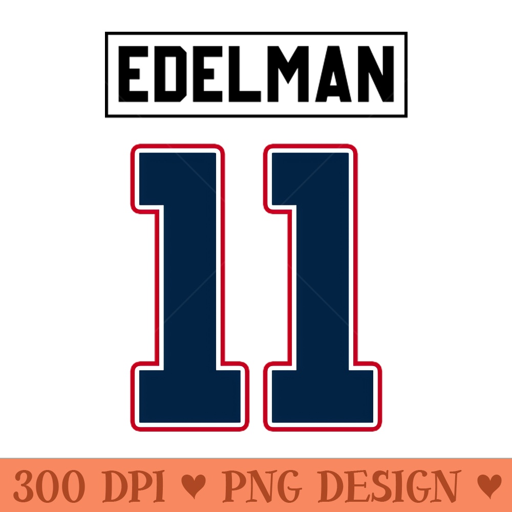 Julian Francis Edelman - PNG Printables - Unique