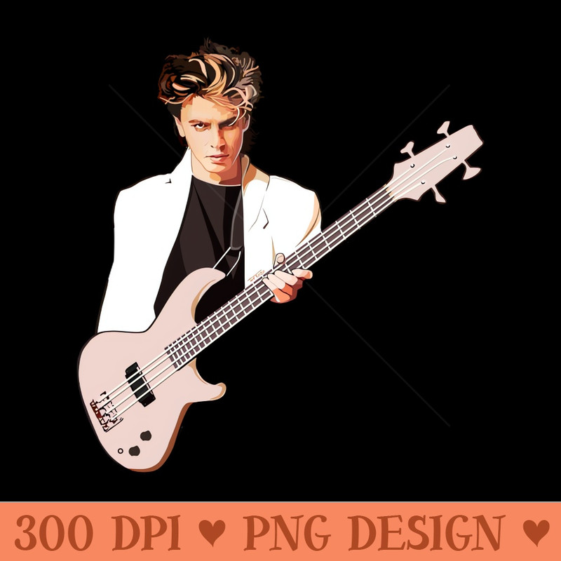 John Taylor from Duran Duran - PNG Download Collection - Convenience