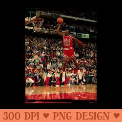 michael jordan dunk vintage - download png graphics