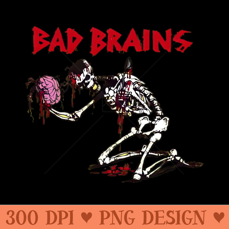Bad brains - Sublimation PNG - Unique