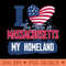 Massachusetts my homeland - PNG Artwork - Flexibility