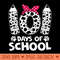 Happy 101 Days Of School Funny Student Teacher Kids - PNG Download Library - Customer Support