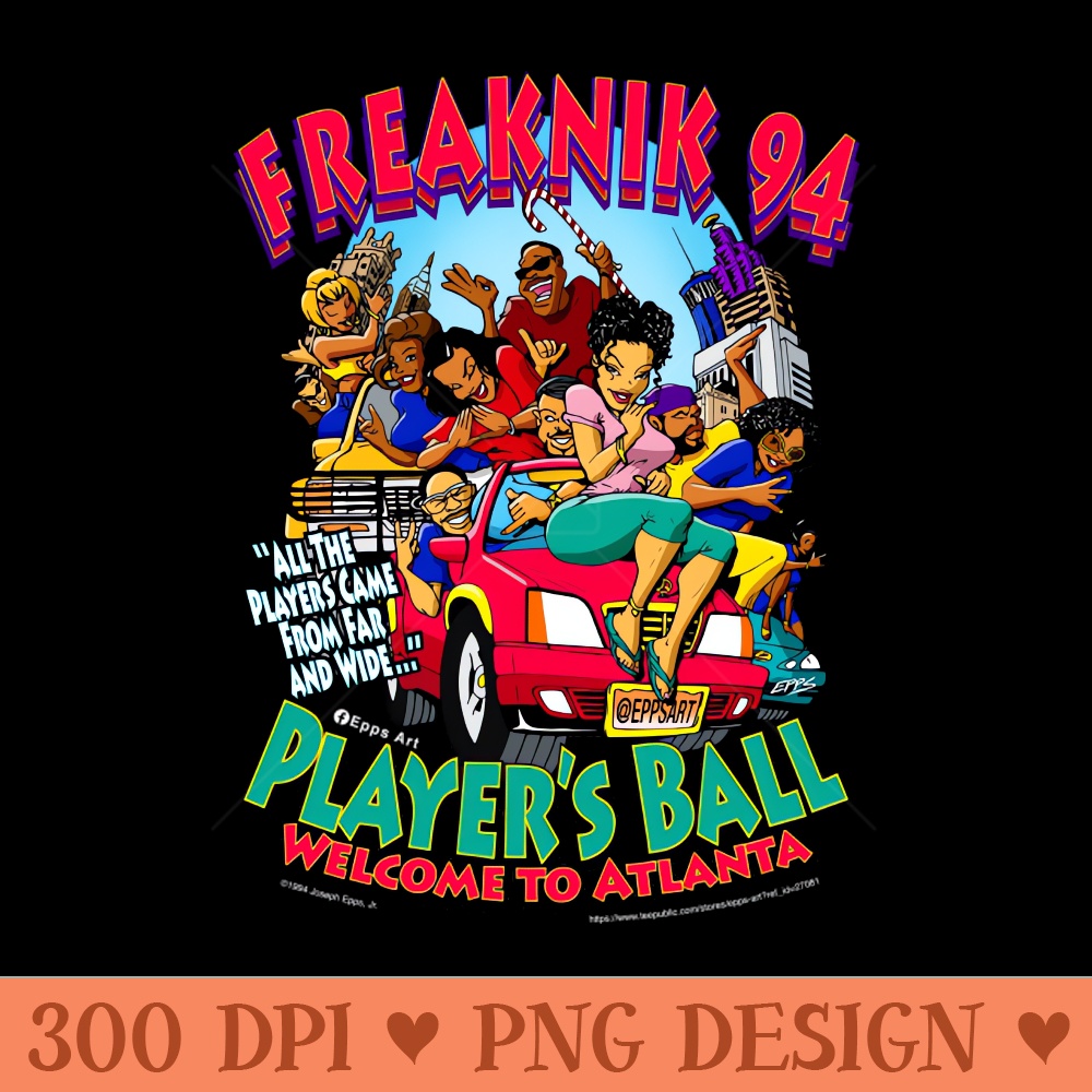 Freaknik 1994 Player's Ball - Transparent PNG - Convenience