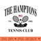 The Hamptons Tennis Club - PNG File Download - High Quality 300 DPI
