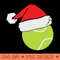 Tennis Santa hat Tennis Lover Christmas Gift - Download PNG Graphics - Popularity
