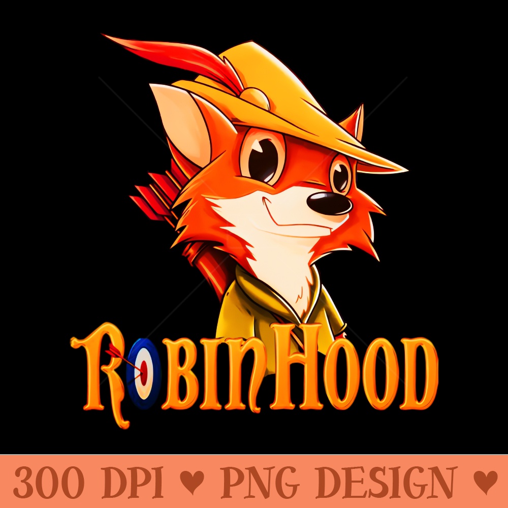 Robin Hood-Fanart Design - PNG Design Downloads - Good Value
