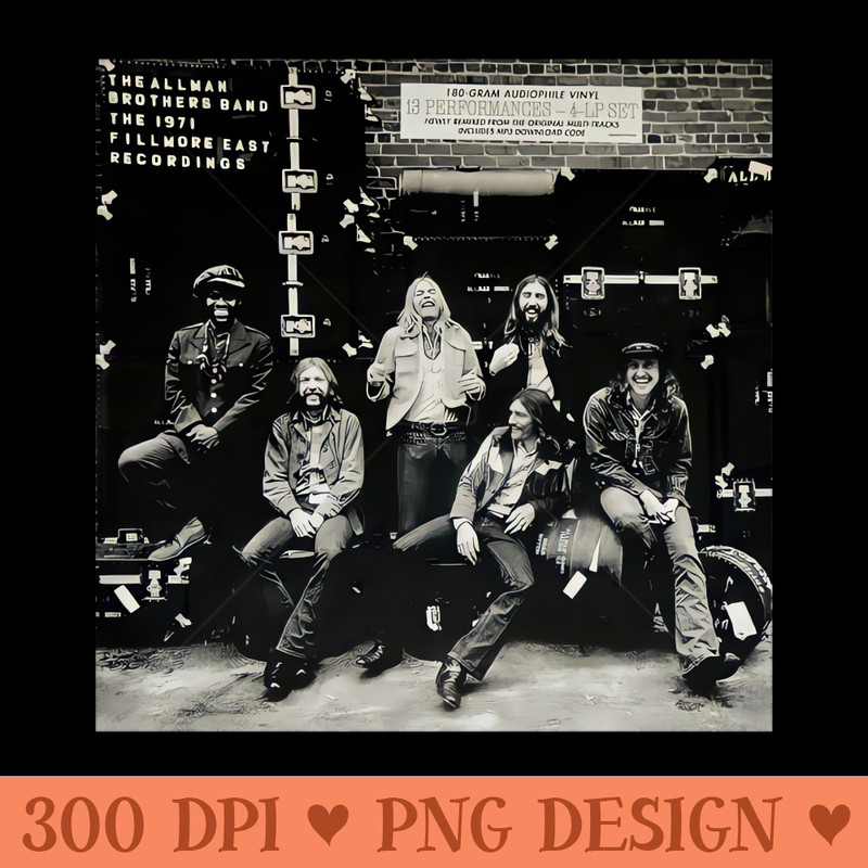 Allman brother - PNG Downloadable Art - Variety