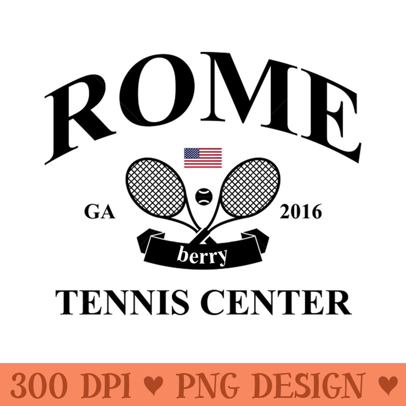Rome Tennis Center GA - PNG Download Bundle - Customer Support