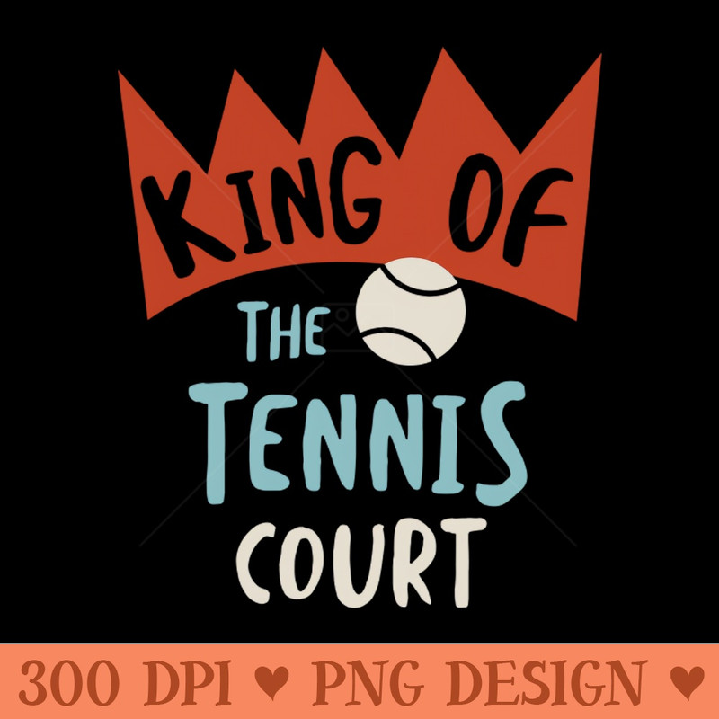 Tennis King of the Tennis Court - PNG Download - Variety
