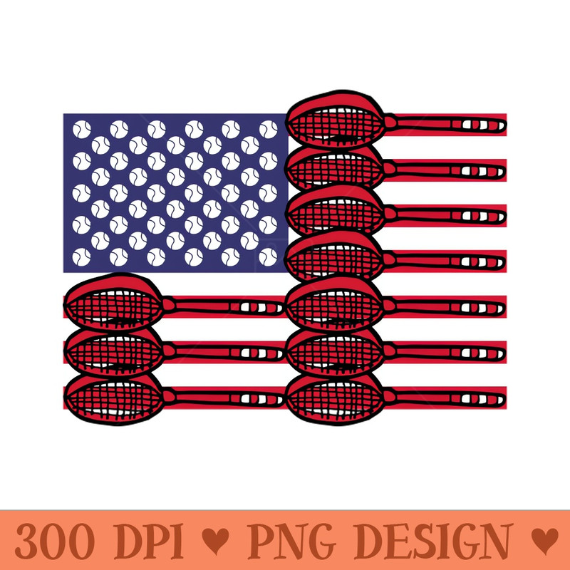 US Open tennis flag - PNG Illustrations - High Quality 300 DPI