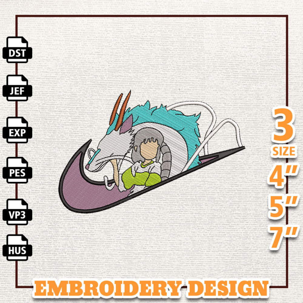 Nike Haku Anime Embroidery Design, Nike Anime Embroidery Design.png