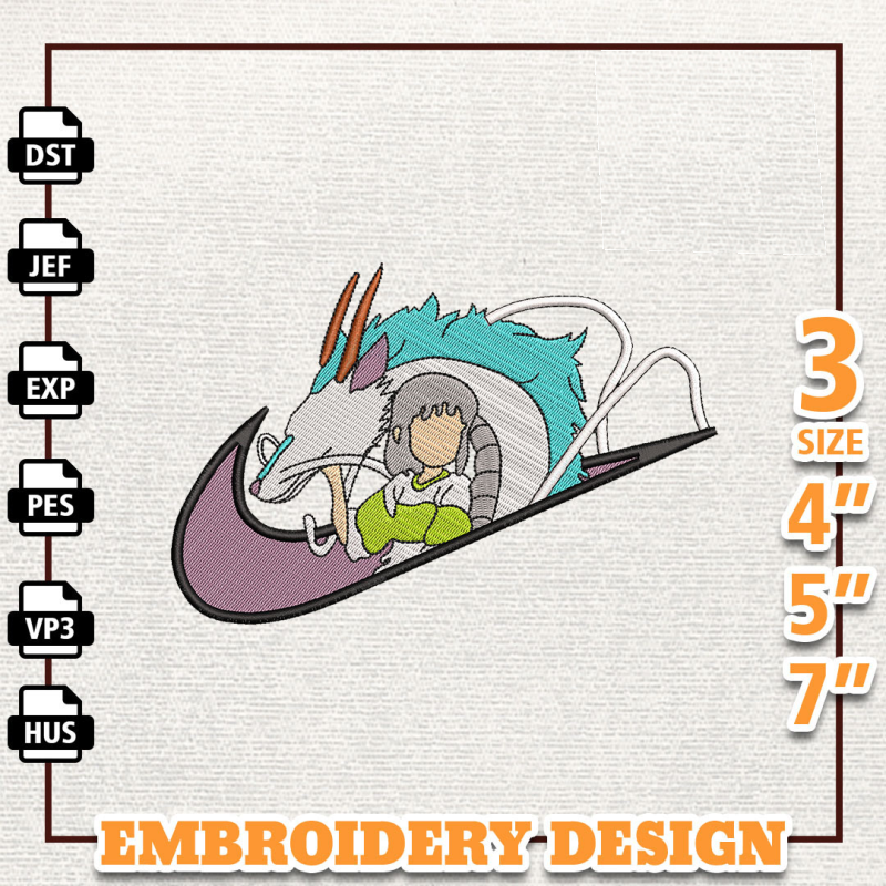 Nike Haku Anime Embroidery Design, Nike Anime Embroidery Design.png