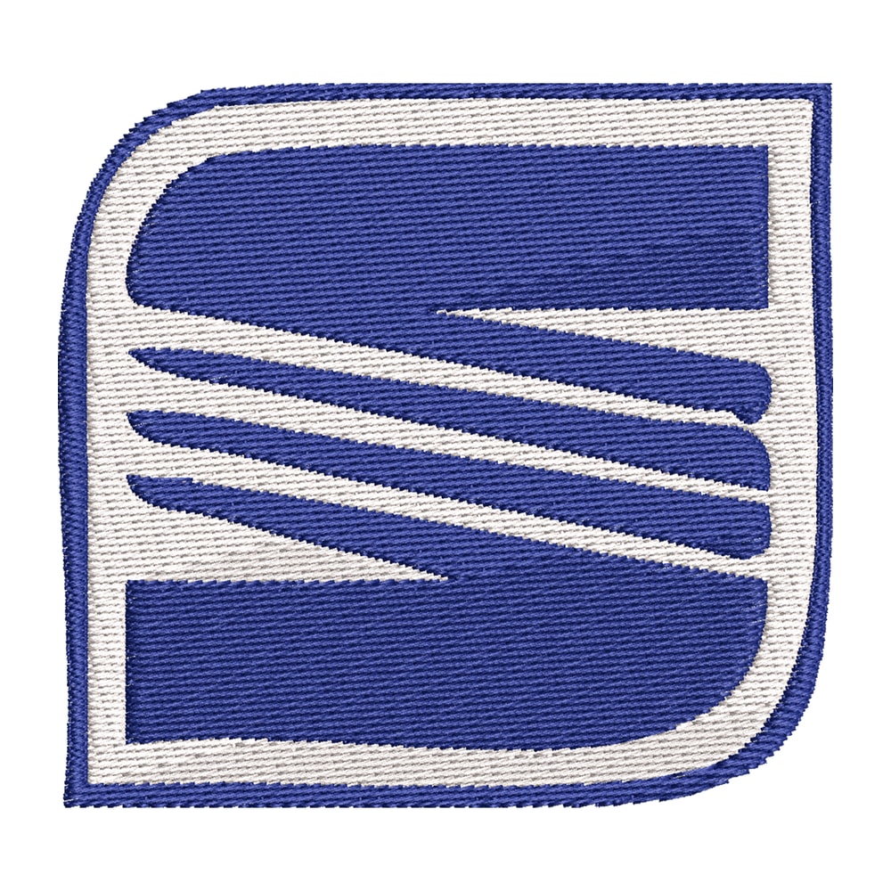 Blue Logo Seat Embroidery File Embroidery Seat Logo Design Download.png